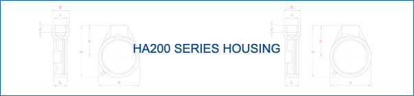 HA200 Series Housing Metric