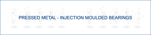 Pressed Metal Injection Moulded Bearings