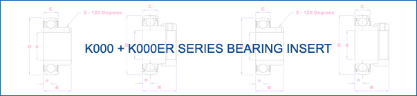K000 + K000ER Bearing Insert
