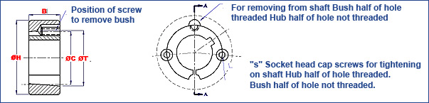 Taperlock Bush 3525 - 5050