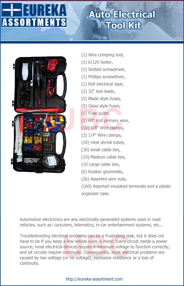 Auto Electrical Tool Kit