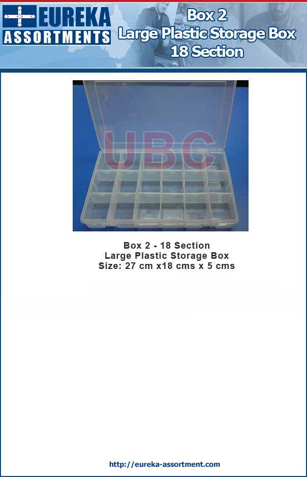 Box 2 - Large Plastic Storage Box