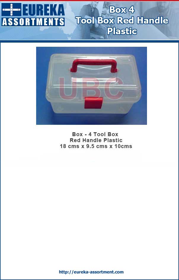Box 4 - Tool Box Red Handle
