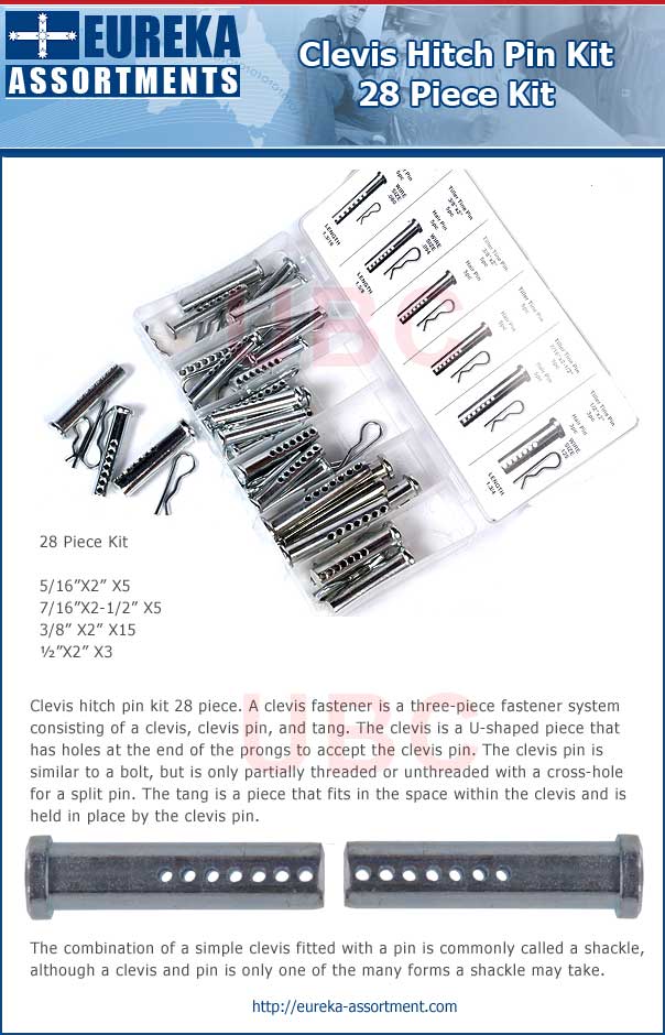 Clevis Hitch Pin Kit