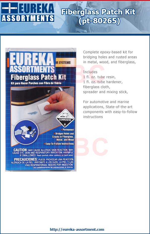 Fiberglass Patch Kit