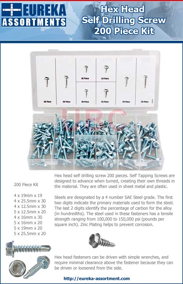 Hex Head Self Drilling Screw