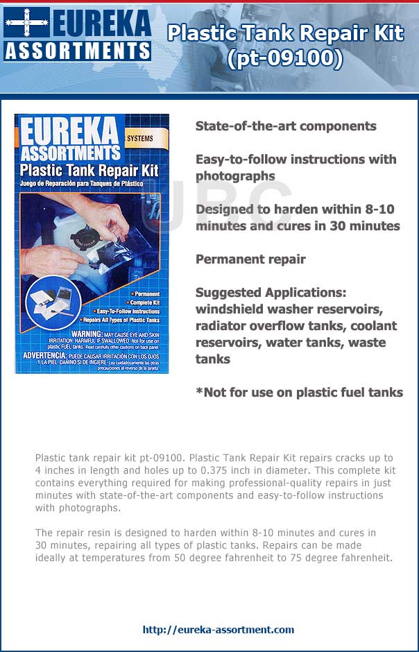 Plastic Tank Repair Kit