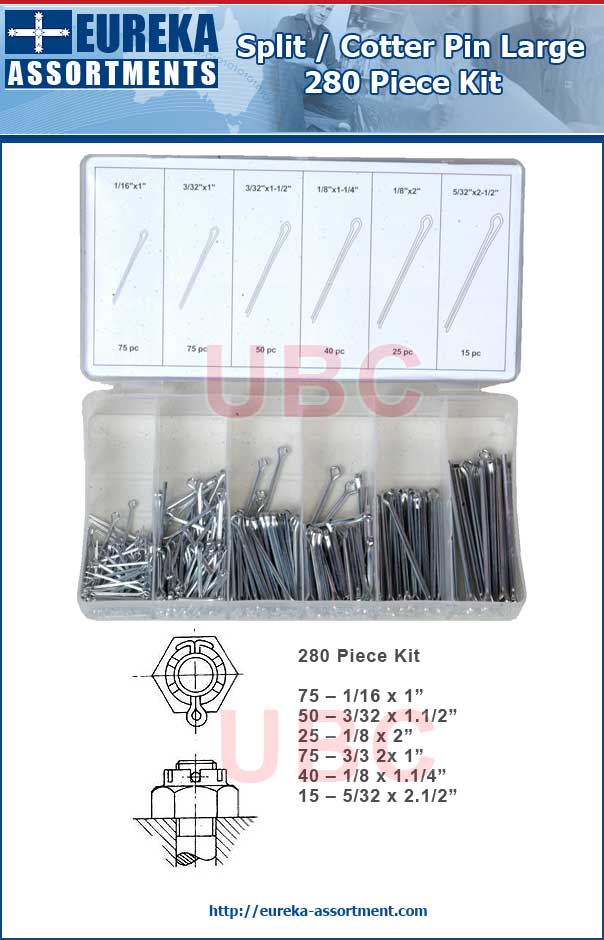 Split Pin - Cotter Pin Kit